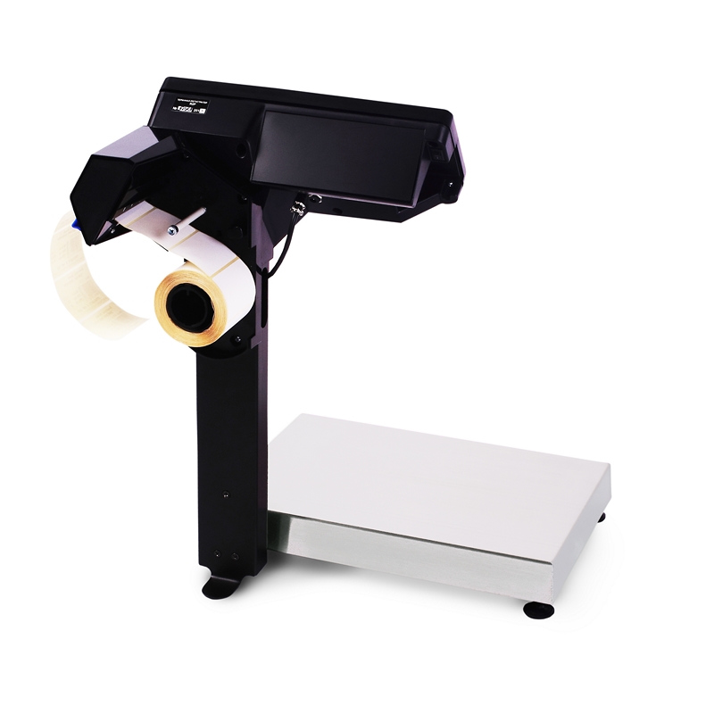 Весы с печатью этикеток МАССА МК-15.2-RP10